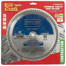 Tork Craft Blade Contractor 250 X 80t Tcg Pos Circular Saw Tct Tork Craft Blade Contractor 250 X 80t Tcg Pos Circular Saw Tct