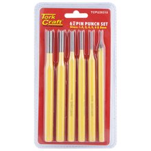 Tork Craft Pin Punch Set 6pc Tork Craft Pin Punch Set 6pc