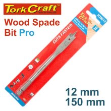 Tork Craft Spade Bit Pro Series 12mm X 150mm Tork Craft Spade Bit Pro Series 12mm X 150mm