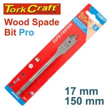 Tork Craft Spade Bit Pro Series 17mm X 150mm Tork Craft Spade Bit Pro Series 17mm X 150mm