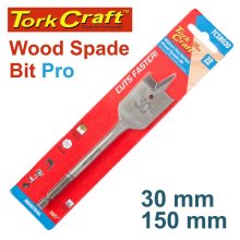Tork Craft Spade Bit Pro Series 30mm X 150mm Tork Craft Spade Bit Pro Series 30mm X 150mm