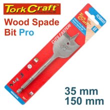 Tork Craft Spade Bit Pro Series 35mm X 150mm Tork Craft Spade Bit Pro Series 35mm X 150mm