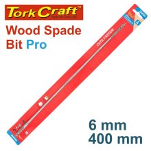 Tork Craft Spade Bit Pro Series 6mm X 400mm Tork Craft Spade Bit Pro Series 6mm X 400mm