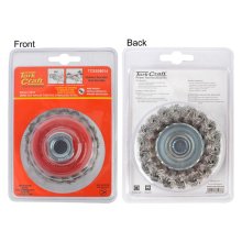 Tork Craft Wire Cup Brush 80 X M14 Knotted Stainless Steel Tcw Tork Craft Wire Cup Brush 80 X M14 Knotted Stainless Steel Tcw