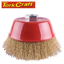 Tork Craft Wire Cup Brush Crimped 125mmxm14 Bulk Tork Craft Wire Cup Brush Crimped 125mmxm14 Bulk