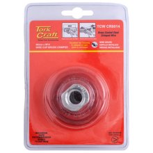 Tork Craft Wire Cup Brush Crimped 60mmxm14 Blister Tork Craft Wire Cup Brush Crimped 60mmxm14 Blister
