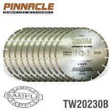 Pinnacle Diamond Blade Segmented 230mm 10/Box Pinnacle Pinnacle Diamond Blade Segmented 230mm 10/Box Pinnacle