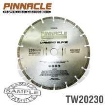 Pinnacle Diamond Blade Segmented 230mm Pinnacle Brand Pinnacle Diamond Blade Segmented 230mm Pinnacle Brand