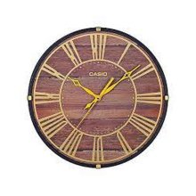Casio Wall Clock Wooden Roman Casio Wall Clock Wooden Roman