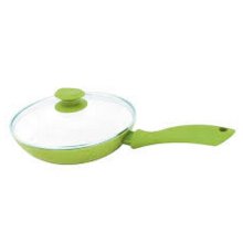 Wellberg 28cm Frypan w/lid- Green Wellberg 28cm Frypan w/lid- Green