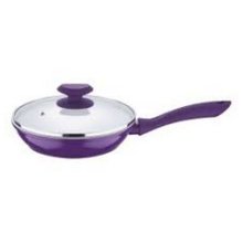 Wellberg 28cm Frypan w/lid- Purple Wellberg 28cm Frypan w/lid- Purple