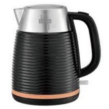 Sunbeam Ultimum S/S Blk Ribbed, Wood Trim Effect Kettle Sunbeam Ultimum S/S Blk Ribbed, Wood Trim Effect Kettle