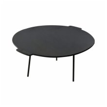 Totai 44.7cm Round Griddle Plate With Removable Legs+Lid Totai 44.7cm Round Griddle Plate With Removable Legs+Lid