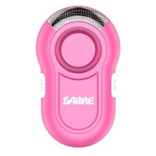 Sabre Personal Alarm With Led Light - Pink Sabre Personal Alarm With Led Light - Pink