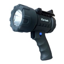 Zartek EX Mega Bright Spotlight XHP50 LED 1200lm Rechargeable Red Lens